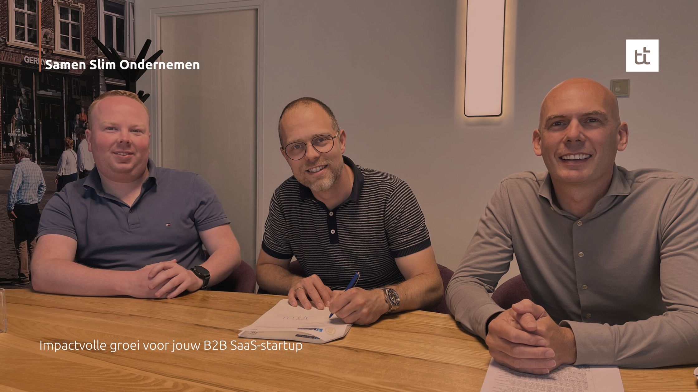 Joshua, Jonathan en Arno - Team achter het Noodopvang Platform